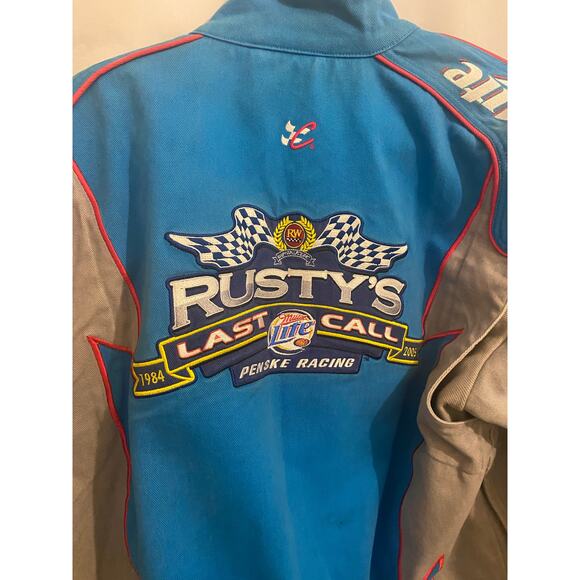 Vintage Chase Authentics Drivers Line Race Jacket “Rusty’s Last Call” - Picture 8 of 10